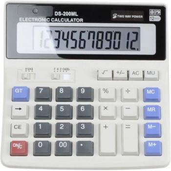12 Digit Large LCD Display Calculator