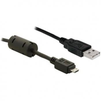 Kabel USB 2.0 A (St) => Micro B (St) 1,0m schwarz *DeLock*