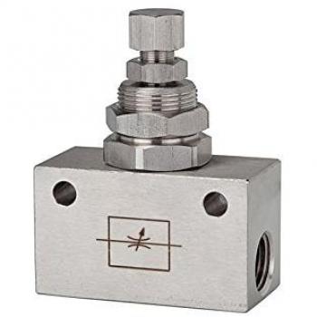 Riegler Drosselventil Blockform, Edelstahl G 1/8, PN 10 bar
