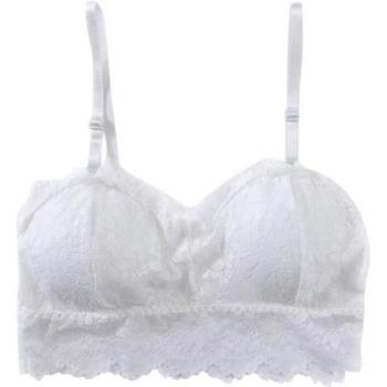 Women’s Seamless Lace Tube Bra with Padding