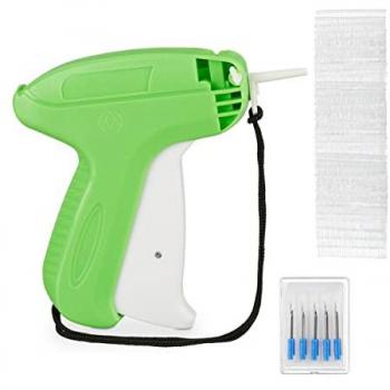Pistola Etiqueta Express 5 Agujas Blanca-Verde