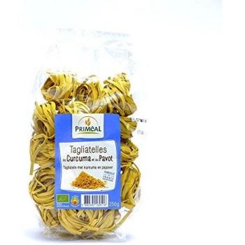Primeal Tagliatelle “Cúrcuma‑Amapola” Eco 250 g
