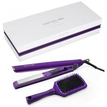 Plancha de Pelo Corioliss C1 Digital con Cepillo Paddle