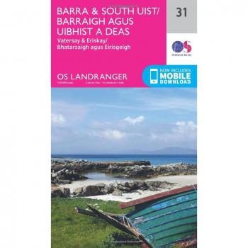 Ordnance Survey Map of Barra & South Uist