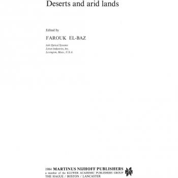Deserts and arid lands