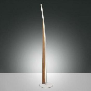 Lampadaire lumineux Cordoba 3697-10-102 Fabas Luce en blanc