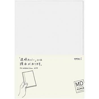 Midori A5 Clear Plastic Notebook Cover