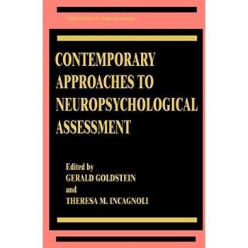 Contemporary Approaches to Neuropsychological Assessment (Critical Issues in Neuropsychology)