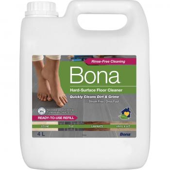 Bona 4L Hard Surface Floor Cleaner Refill