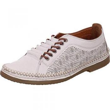 Braune Cosmos Comfort Schnürschuhe Damen 38