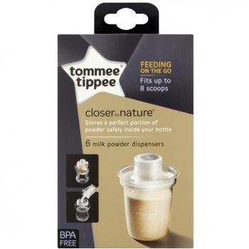 Pack Tommee Tippee Distributeur Lait en Poudre – 6 x 1