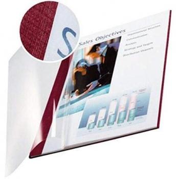 Leitz impressBIND Soft Covers A4 Burgundy 14.0mm for 106-140 sheets