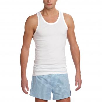 Eminence Men's White Muscle Tee