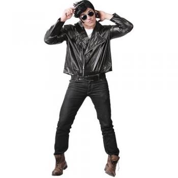 Chaqueta de Cuero Streetwear “Grease Guirca”