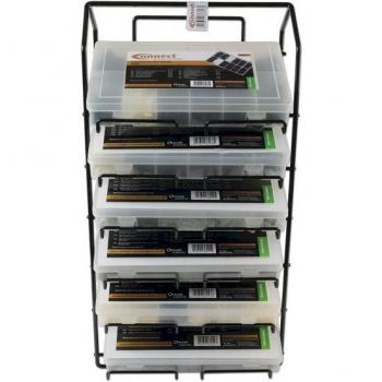 Connect 36816 Assorted Box Rack with Trim Clips