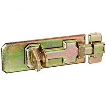 Gah Alberts Verrou de sécurité en acier galvanisé jaune 140mm L.55