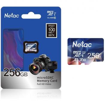 Netac UHS-1 Micro SD Card 256GB