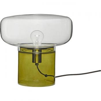 Lampada da tavolo Crave Verde in vetro colorato