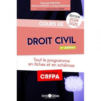 Cours De Droit Civil 2024-2025: Tout Le Programme En Fiches Et En Schémas