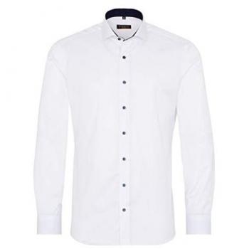 Eterna Slim Fit Businesshemd aus Twill