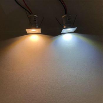 9pcs 1W IP65 Mini LED Downlight