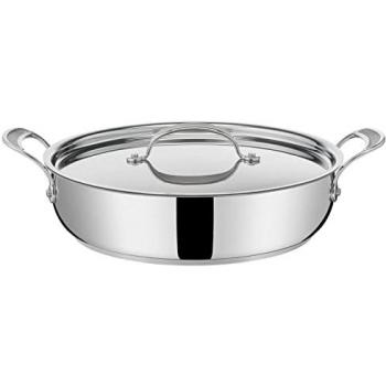 Tefal Servierpfanne »Jamie Oliver Cook's Classic«, Edelstahl, 1 tlg., edelstahlfarben/schwarz