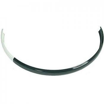 Guardabarros trasero acero brillante 26-28 negro