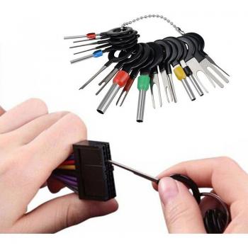 Juego de herramientas de sujeción y extracción de conectores, 8/11/18/38 unidades