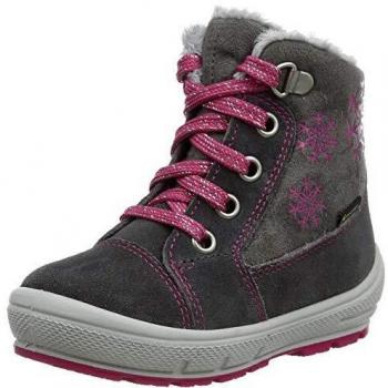 Superfit Mädchen Schneestiefel GROOVY, warm gefüttert, BLAU/GELB, 26 EU