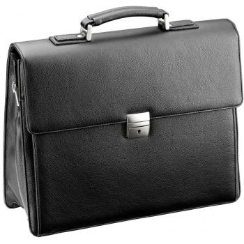 D&n Executive Briefcase VI 40 cm Black