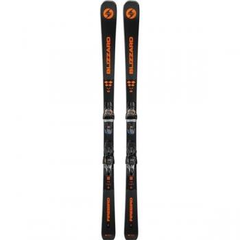 BLIZZARD Firebird TI + TP11 Herren-Racing-Ski – Light Demo – Schwarz/Grau – 166 cm