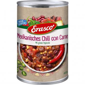 Erasco Chili con Carne – Familienpack (3 x 400 g)