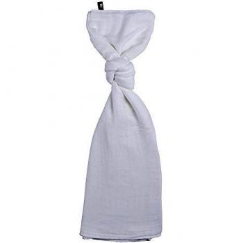 Weißes Wickeltuch 921219 – 120×200 cm von BabysOnly