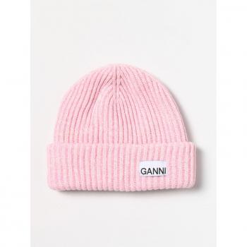 Stile Ganni Beanie Rosa Taglia Unica
