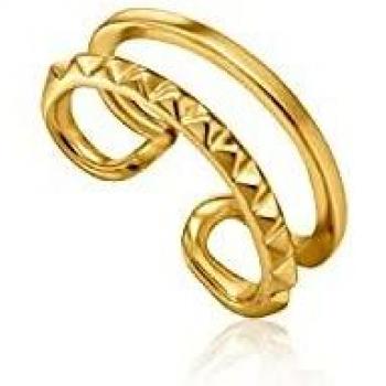 Pendientes Mujer Ania Haie E025-09G Plata de ley 3 cm