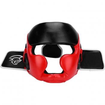 Casco de boxeo para niños, protector de cabeza Unisex, material PU, 30cm de circunferencia