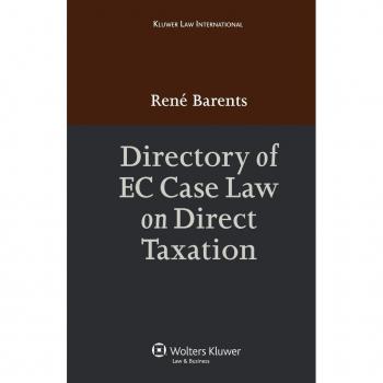 Vitalsource Technologies, Inc. Directory Of Ec Case Law On Direct Taxation