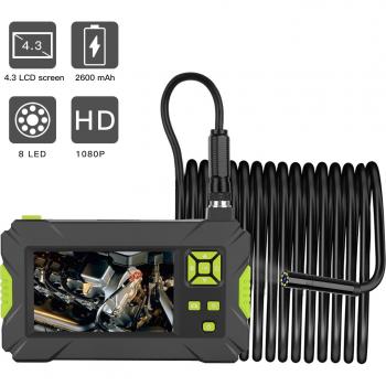 1080P Endoskop mit 4,3 Zoll LCD und 8mm Durchmesser