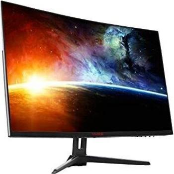 Monitor Yashi 32 curvo 2K, 300cd/m2, 75Hz, Freesync, Flicker free, Low Blue Light Function, 1ms, 3x HDMI, 1x Display Port, Multimediale; Vesa