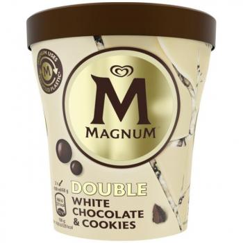 Magnum Double White Chocolate & Cookies Pint 440ml