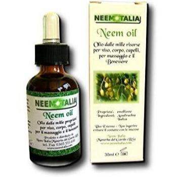 Olio Neem Biologico Puro 30 ml
