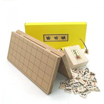 Yamagata Wooden Shogi Kit – 7 Fold & Netsuke Included