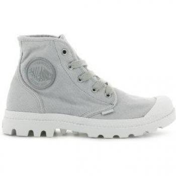 Palladium Pampa Hi Femme 36 – Toile délavée, Semelle crantée, Couleur Grise