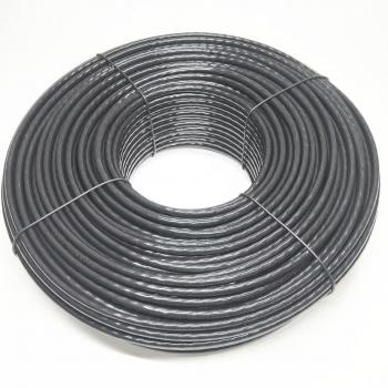 100M Outdoor Ethernet Cable – Waterproof, Black, PoE Compatible