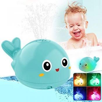 Kleinkind-Wasserzauber: Whale-Spray mit Licht und Melodie