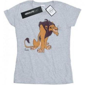 T-shirt Disney Scar in cotone per donna