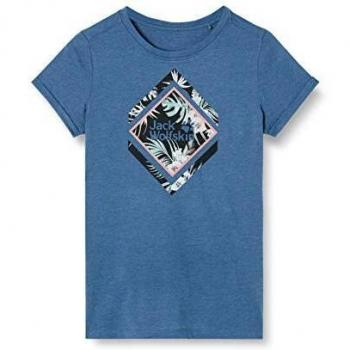 Jack Wolfskin Damen‑T-Shirt in Ocean Wave, XXL (Tropical Square)