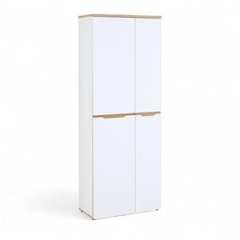Memphis 2‑türiger Aktenschrank INNOSTYLE – 75 × 197 × 38 cm, ABS‑Kantenschutz
