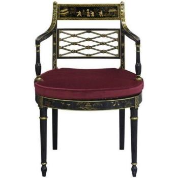 Casa Padrino Armlehnstuhl im Barockdesign