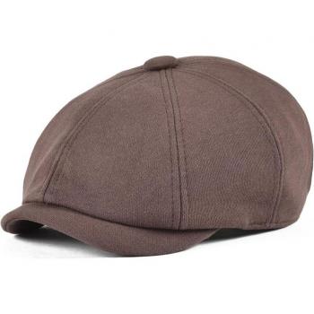 VOBOOM Cabbie Kappe mit elastischem Rücken